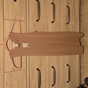 BCBGeneration Tan Sleeveless Dress